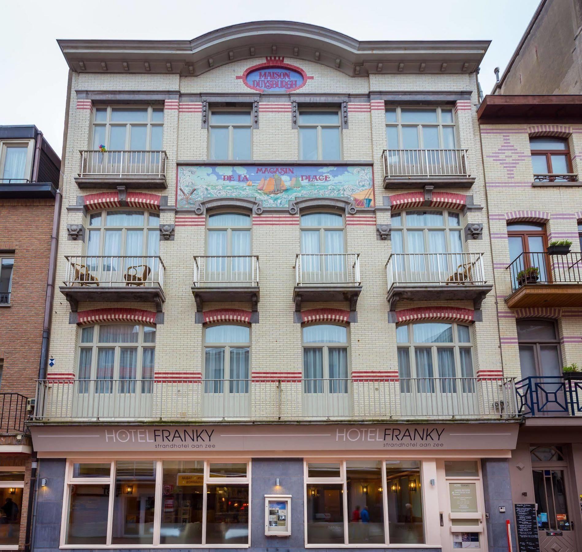 Hotel Franky Blankenberge Exterior foto